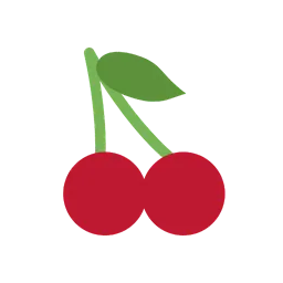 Cherries animated emoji