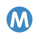 Circled M cartoon animated emoji