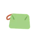 Clutch bag cartoon animated emoji