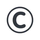 Copyright cartoon animated emoji