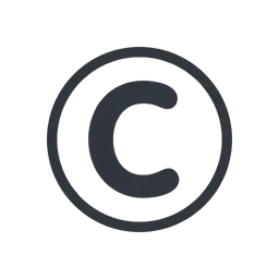 Copyright animated emoji