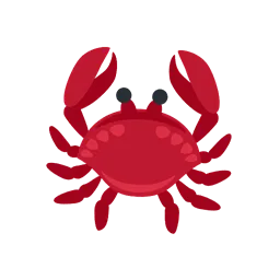 Crab animated emoji