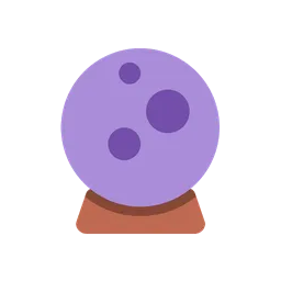 Crystal ball animated emoji