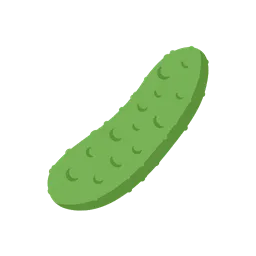 Cucumber animated emoji