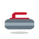 Curling stone cartoon animated emoji