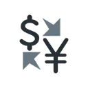 Currency exchange cartoon animated emoji