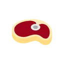 Cut of meat cartoon animated emoji