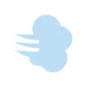 Dashing away cartoon animated emoji