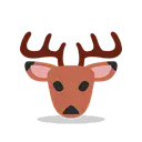 Deer cartoon animated emoji