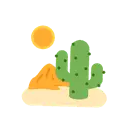 Desert cartoon animated emoji