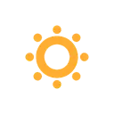 Dim button cartoon animated emoji