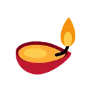 Diya lamp cartoon animated emoji