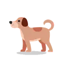 Dog cartoon animated emoji