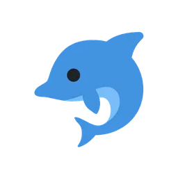 Dolphin animated emoji