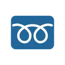 Double curly loop cartoon animated emoji