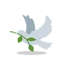 Dove cartoon animated emoji