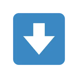 Down arrow animated emoji
