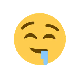 Drooling face animated emoji