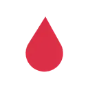 Drop of blood cartoon animated emoji