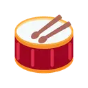 Drum cartoon animated emoji