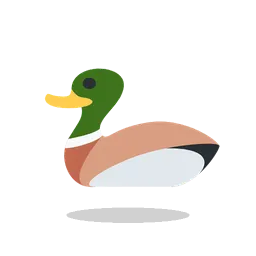 Duck animated emoji