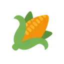 Ear of corn cartoon animated emoji