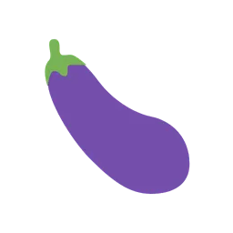 Eggplant animated emoji