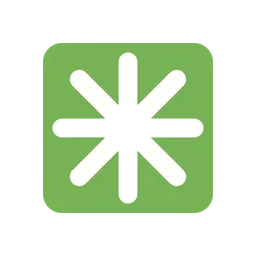 Eight-spoked asterisk animated emoji