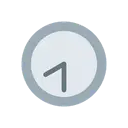 Eight-thirty cartoon animated emoji