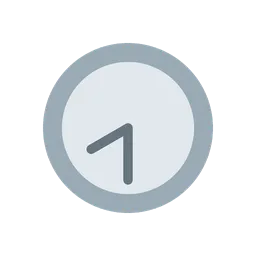 Eight-thirty animated emoji