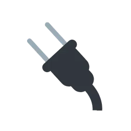 Electric plug animated emoji