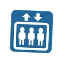 Elevator cartoon animated emoji