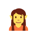Elf cartoon animated emoji
