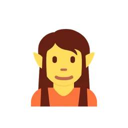 Elf animated emoji