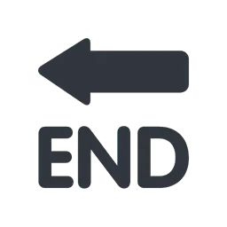 END arrow animated emoji