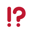 Exclamation question mark cartoon animated emoji