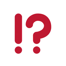 Exclamation question mark animated emoji