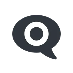 Eye in speech bubble animated emoji