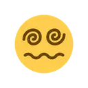 Face with spiral eyes cartoon animated emoji