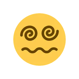 Face with spiral eyes animated emoji