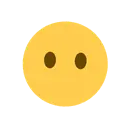 Face without mouth cartoon animated emoji