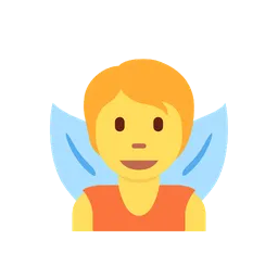 Fairy animated emoji