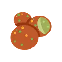 Falafel cartoon animated emoji
