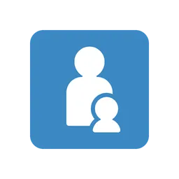 Family: woman, boy animated emoji