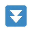 Fast down button cartoon animated emoji