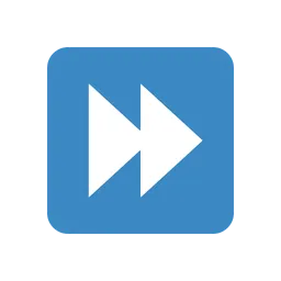 Fast-forward button animated emoji
