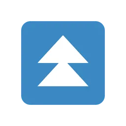 Fast up button animated emoji
