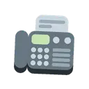 Fax machine cartoon animated emoji