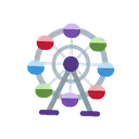 Ferris wheel cartoon animated emoji