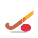 Field hockey cartoon animated emoji